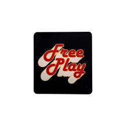 Bally Coin Door Price Plate - Free Play Style #1